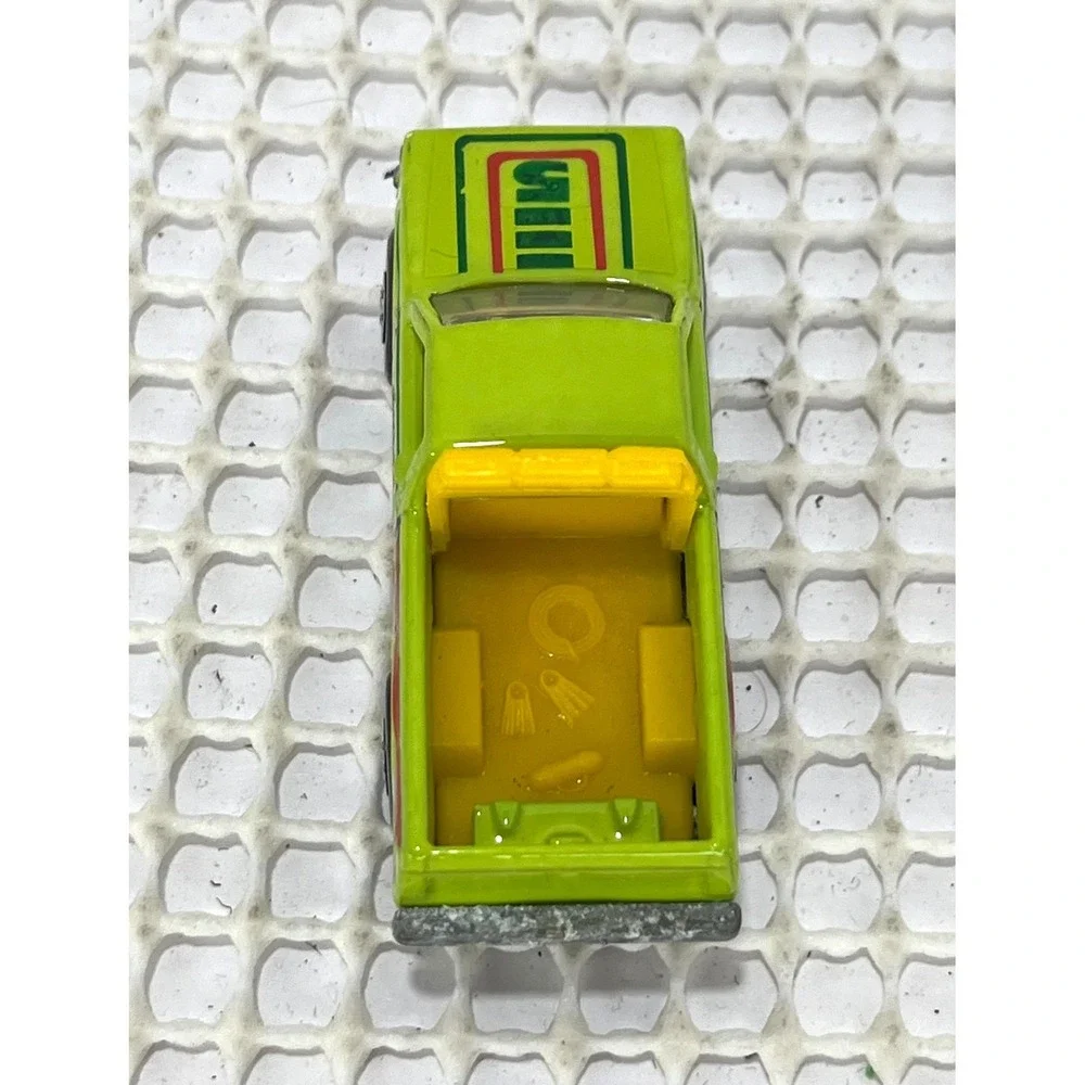 Vintage 1981 Matchbox Mean Green‎ Racing Team Pickup Truck Toy Car